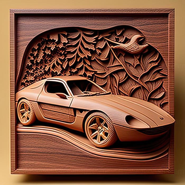 3D модель Ferrari Daytona (STL)